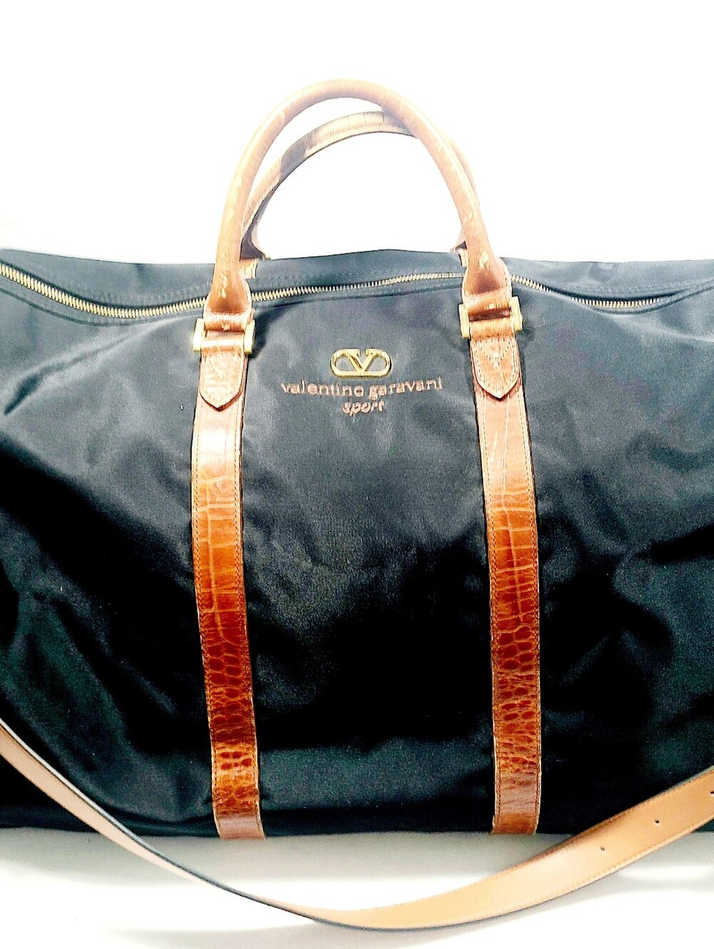 Valentino Garavani Canvas Travel Bag